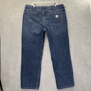 Carhartt Holter Relaxed Fit Jeans Straight Leg Workwear 101483-968 Men's 42 x 32